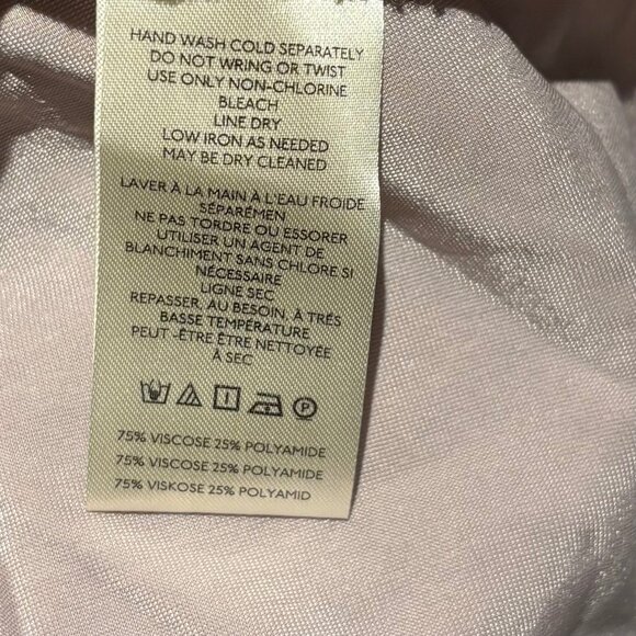 Anthropologie The Tilda Strapless Top Velvet Edition Lavender Size Small - Picture 8 of 8